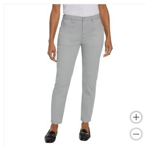 NWT Banana Republic Women's High Rise Twill Pant Grey 2 6 10